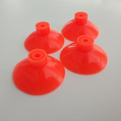 China SHQN factory directly custom supplier red color 35mm suction cups for sale