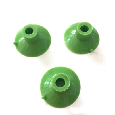 China For blow gun or toys custom color with little tab 30 35 mm vertical hole suction cups for sale