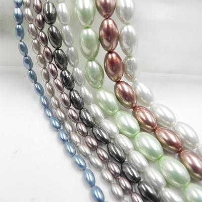 China Crystal Indonesia Beads Artificial Pearl Necklace Glass Bead Jewelry for sale