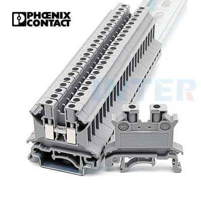 China 3001035 UK 2.5 B Screw Pluggable Terminal Block UK 2 Wire Connector Quick Din Rail Terminal Block 2 for sale