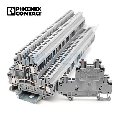 China 3044636, UTTB 2.5 TB Screw Cage Din Rail Terminal Block Two Layer UTTB 2.5 Dual Tier for sale