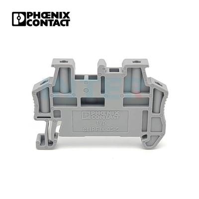 China PA 3022276 CLIPFIX 35-5 Phoenix Contact End Flange Insulating Block For Din Rail Terminal Blocks for sale