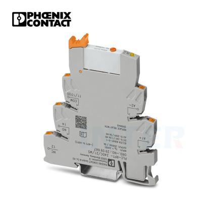 China 2909667 PLC-RPT- 24DC/21/MS Phoenix Sealed Contact Relay Module In Stock Din Rail Mount Relay And Socket for sale