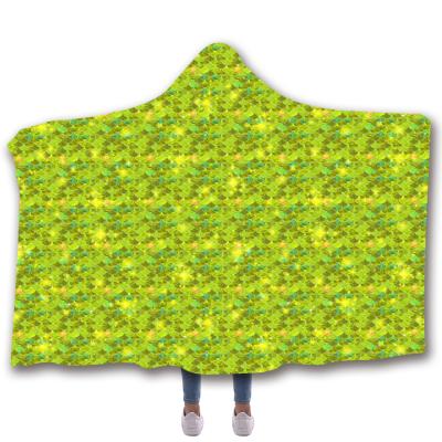 China Aooge Cailian Autumn Winter Picnic Beach Cheap Wearable Custom Blanket Knitted for sale