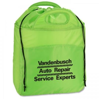 China 210D polyester Green Cooler Lunch for sale