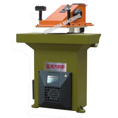 China Factory 25ton hydraulic clicker press slitter arm clicker press swing press cutting machine for sale