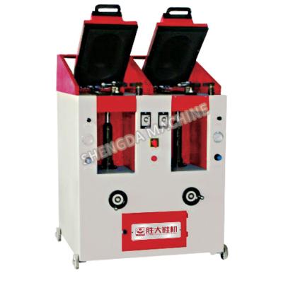 China Shoe Making Double Stations Cover Type Shoes Sole Pressing Machine Shoes Pressing Machine for sale