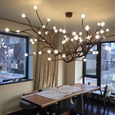 China Original Minimalist Creative Personality Chandelier Antler Lamp Resin Ecology Scandinavian Hot Selling Pendant Light For Cafe Home Art Deco for sale