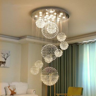 China Modern Design Minimalist Hotel Decoration High Quality Home Decor Lighting Luxury Crystal Chandelier for sale