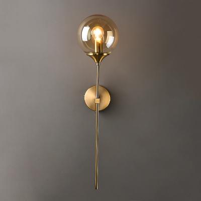 China Modern Wall Lamp For Living Room Decoration Bedroom Bedside Lamp Aisle Nordic Modern Wall Lamp for sale