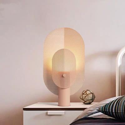 China Post-modern creative modern minimalist E27 iron table lamp bedside study room cheap lamp for sale