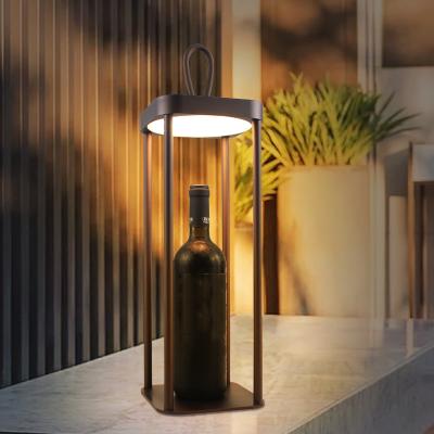 China Amazon post-modern hot sale dimming hotel restaurant outdoor cordless Nordic table lamp charging portable table lamp for sale