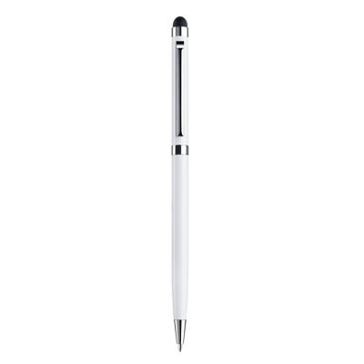 China Promotional Thin Ballpoint Pen Metal Aluminum Stylus Mobile Phone Stylus Pen for sale