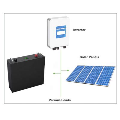 China Solar Inverter 10Kwh Solar Inverter 5 Years Lithium Iron Batteries LiFePO4 Lithium Ion Battery Pack Pin 48V 200Ah for sale