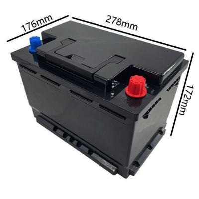 China Warranty Electric Starter 3Years 1.2Kg 12.8V 12V 7Ah Lifepo4 Car Starter OEM Hybrid Car Black Lithium Battery for sale