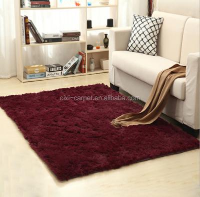 China New modern design good quality shag area alpaca anti-slip blanket on sale for sale