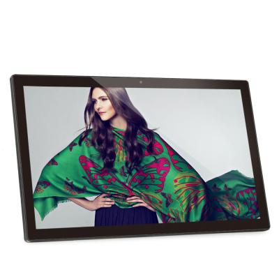 China Business 18.5 21 Inch RK3288 / RK3399 Android 8.1 / 7.1 / 9.0 / 10.0 Wall Mounted All In One Tablet 1920*1080 FHD Industrial Digital Signage for sale