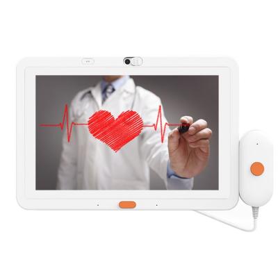 China 10.1 inch Medical Panel PC Hospital Nurse Calling PoE NFC Android NFC Hard Tablet for sale