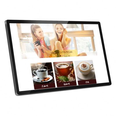 China Tough 27 inch Indoor LCD Touch Screen HDMI RJ45 USB 5G WIFI RK/3288/RK3399/RK3188 1+8GB IPS Touch Screen Tablet All In One Digital Signage Display for sale