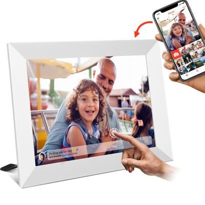 China OEM Shenzhen Factory 9.7 Inch 2k Touch Screen Fhd Support Digital Photo Frame Frameo Multi-Function Panel HDMI Panel Video Frame for sale