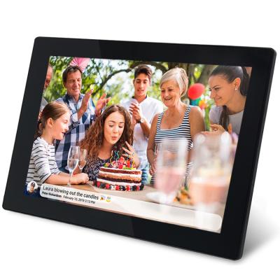 China Best Parents 10.1inch wifi digital frame Wifi gift with Frameo apps by share photo video by wifi 1920x1200FHD for sale