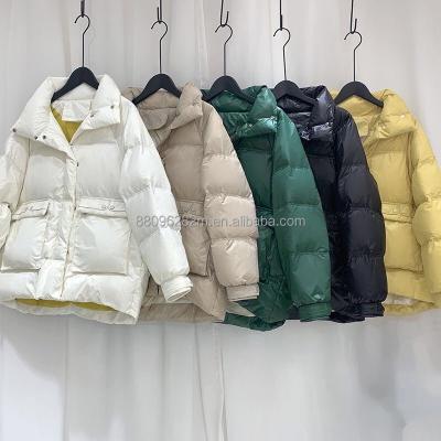 China The jacket of the winter women's long down jacket new waterproof women's jacket factory production spot light women's down jacket for sale