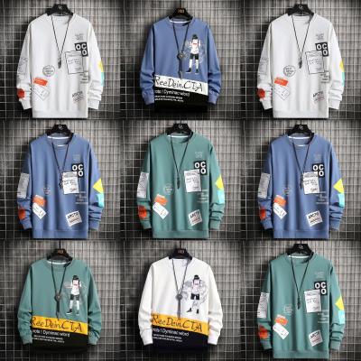 China 2022 men's stock warehouse factory hoodies men's pullovers breathable casual pullovers cheap batch men's sweatshirts for sale