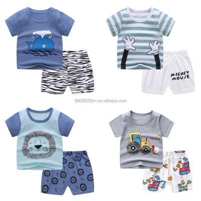 China Wholesale Cheap Children's T-shirts Children's Clothing Letter Style Cotton Boys Summer Casual Children Clothing for sale