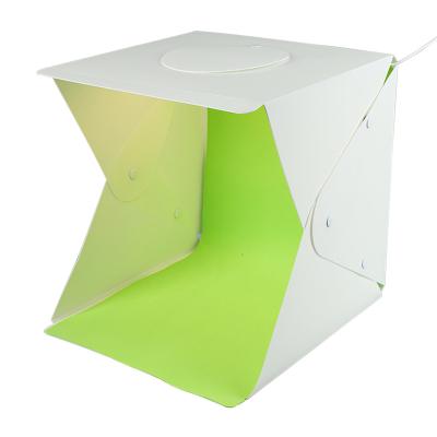 China New Product Durable China Portable Led Foldable Light Box Kit Mini Desktop Light Box Photo Room Photo Studio for sale