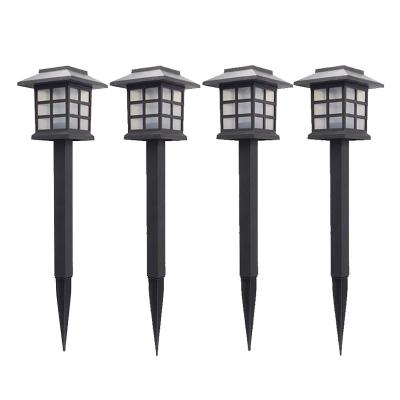 China Outdoor Solar Christmas Lighthouse Shape Spotlight Landscape Garden Yard Path Lawn Lights Ground Cable Light Solar Panel LED Underground Light for sale