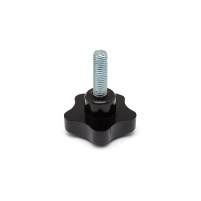 China Hand Safety Quality Industrial Plastic Screw Five Lobe Solid Phenolic Plastic Knobs for sale