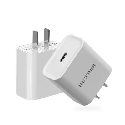 China Wholesale Phone CE Approved USB Type C 18W PD USB Wall Charger For iPhone 11 Pro Charging Adapter for sale