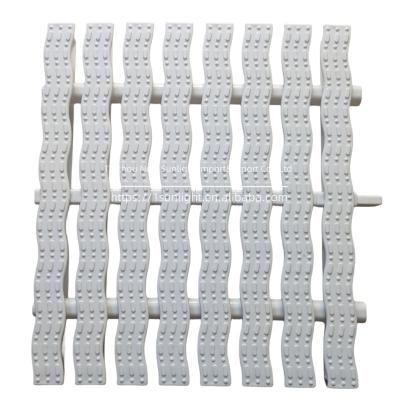 China Swimming Pool Accessories Pool Grating PVC Gutter Drain 18cm 20cm 25cm 30cm Grate For Sale Outdoor Swimming Pool Grating Grill Plastic for sale