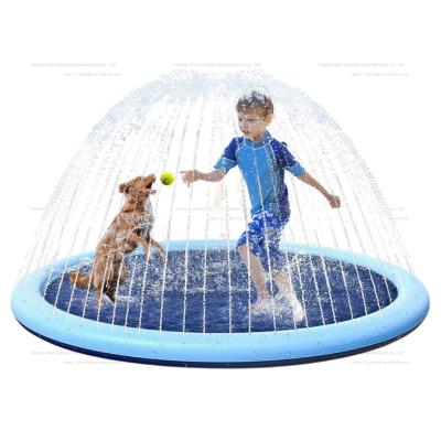 China Outdoor Entertainment Upgraded Water Pet Sprinkler Pad for sale