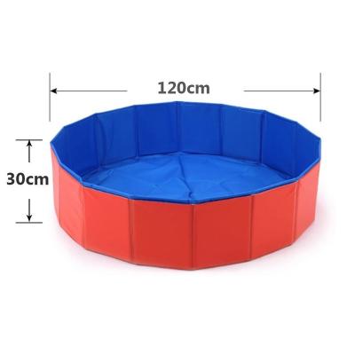 China PVC Manufacturer wholesale foldable pet grooming tubs dog swimming pool for sale