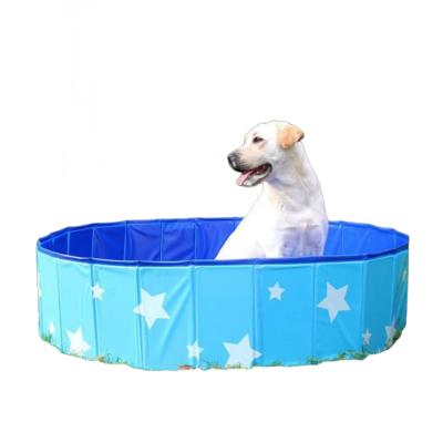 China PVC New Trends Foldable Dog Pet Bath Pool Collapsable Dog Pet Pool for sale