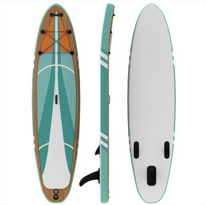 China Unisex 2023 New Design Bammboo SUP Board Inflatable Paddle Board Wooden SUP for sale