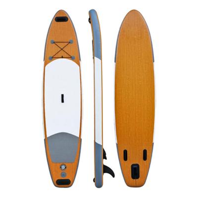 China Unisex 2023 New Design Bammboo SUP Board Inflatable Paddle Board Wooden SUP for sale