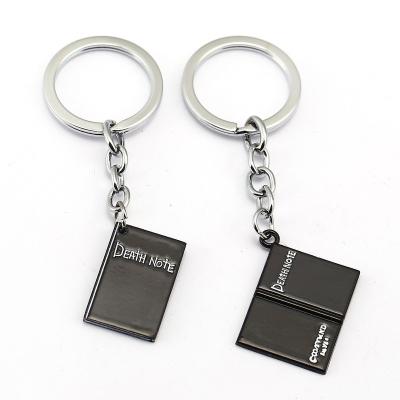 China Fashionable Popular Black Book Anime Price Maid Key Chain Of Death Notes For Decor for sale