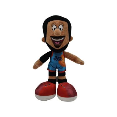 China Fashionable 8-10 Inch New Lebron James Cartoon Movie Plush Toy Legend Of Jam 2 Animal Doll Toy Collection Gift for sale