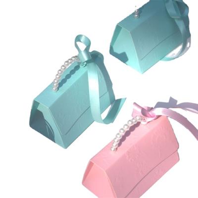 China Portable Gift 10pcs/lot Party Wedding Favor Candy Boxes Baby Shower Gift Box Wedding Party Favor Candy Gift Boxes for sale