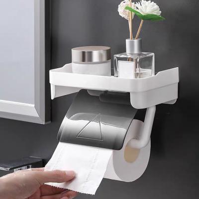 China Durable Factory Wall Hung Mounted Tissue Dispenser Bathroom Accessories Roll Toilet Paper Holder for sale