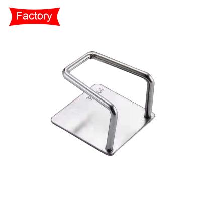 China Modern U Shaped Drain Strong Punch Free-Standing Design Shelf 304 Stainless Steel Water Proof Ventilation Freestanding U Shaped Shelf for sale