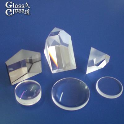 China BK-7 Large Plano Convex Magnifying Glass Prism Lens for Optical Instruments for sale