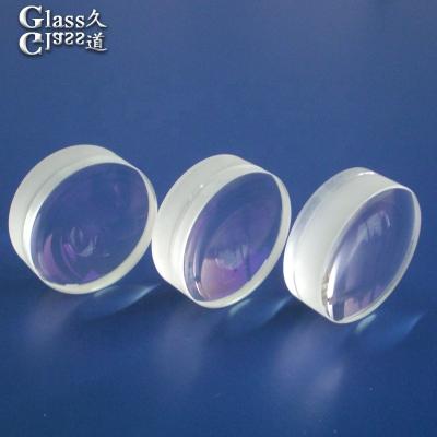 China Optical Coating B270 LED Magnifying Glass Achromatic Doublet Convex Lens for sale