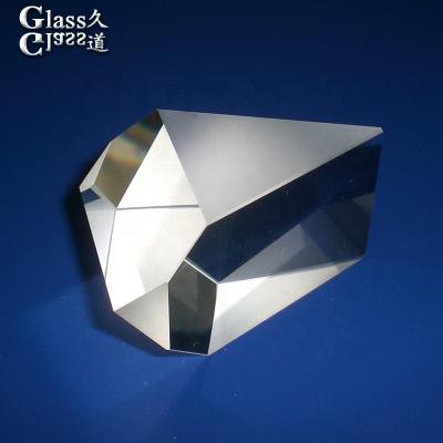 China Angle Tolerance 3 Arc Minutes Customized Diameter BK-7 Optical Glass Lens and Prism for Instruments Device Tools for sale