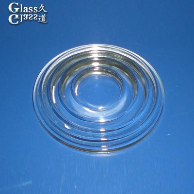 China Optics And Lighting Borosilicate Polishing Dome Spot Fresnel LED Lens With Affordable for sale