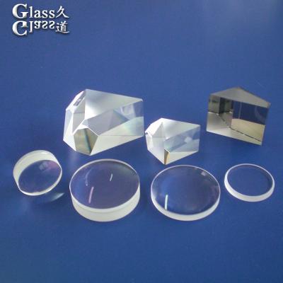 China Optical Prism Glass Double Convex Lens with High Transmission and Achromatic Design for sale