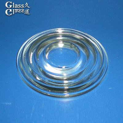 China Polished Surface Stable Large Solar LED Optical Glass Fresnel Lens for Stable Performance for sale