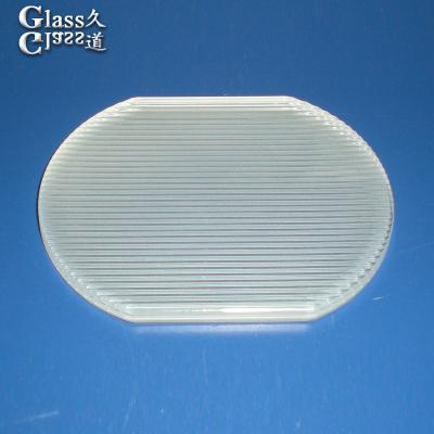 China Optical Lens or Lamp Lens Tempered Glass Flood Light Lens with Grinding and Polishing for sale